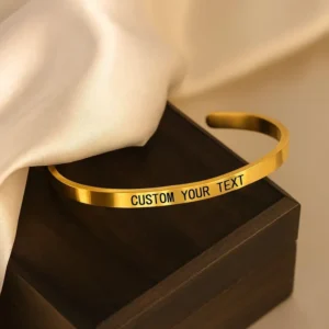 Customized Unisex Name Bracelet for Men & Women