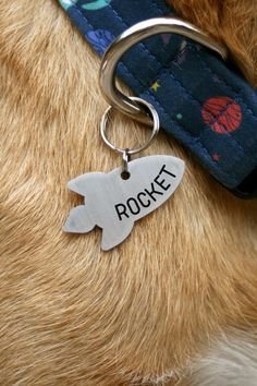 Personalized Dog Tag with Name, Customized Name Tag for Dog and Puppy
